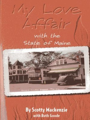 cover image of My Love Affair With the State of Maine